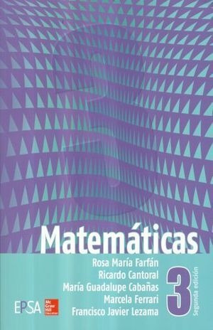 Libro Matematicas 3 Secundaria 2 Ed Nuevo