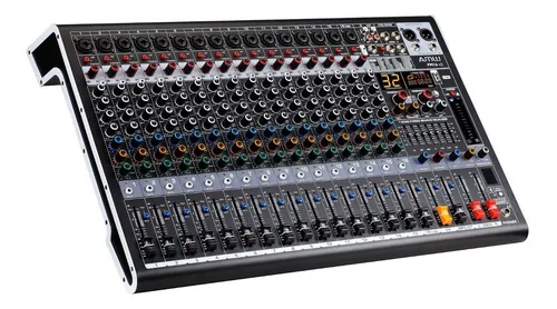 comprar Amw Pm16 Mesa De Som 16 Canais Xlr 99 Efx Bt Interface Usb ! Bivolt