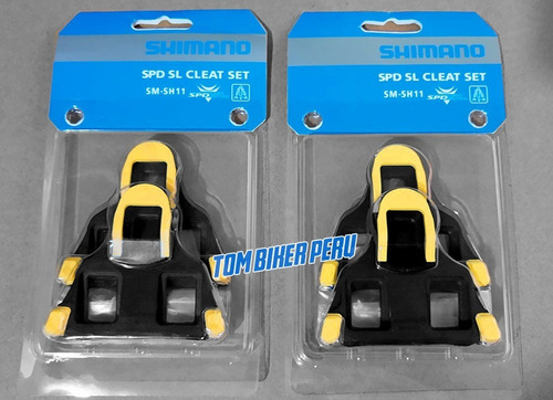Imagen 2 de 7 de Calas Shimano Para Zapatos De Ruta Ciclismo