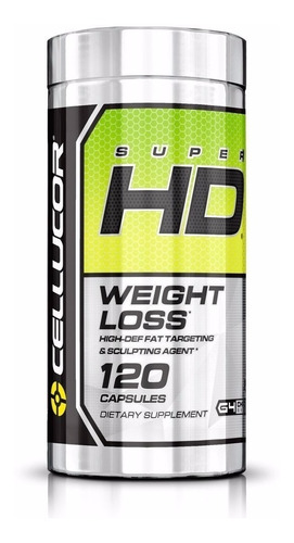 Super Quemador De Grasa Hd De Cellucor X120 Cápsulas