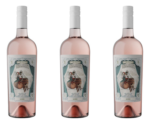 Vino El Audaz Equilibrista Rose Caja Por 3 Unidades