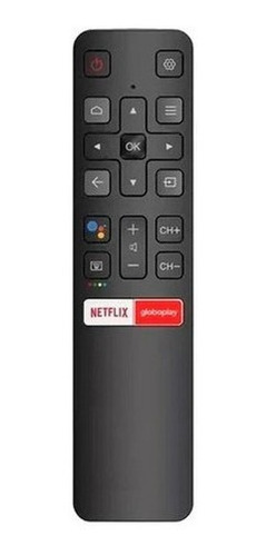 Controle Remoto Compatível Tv Tcl Smart 4k Netflix Globoplay