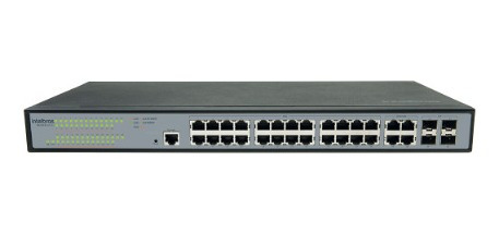 Imagem 1 de 1 de Switch Gerenciavel 24p Giga 4p Gbic Sg 2404poe L2