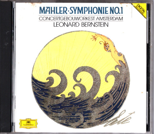 Cd Gustav Mahler Symphonie 1 - Leonard Bernstein (Usado)