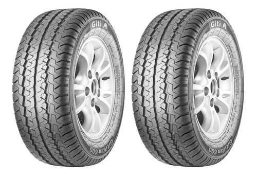 Set De 2 Llantas Giti 175/70 R14 Gitivan 600 Carga