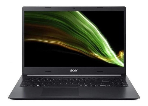 Laptop  Acer Aspire 5 A515-45G negra 15.6", AMD Ryzen 3 5300U  8GB de RAM 256GB SSD, AMD Radeon RX 640 1920x1080px Windows 10 Home