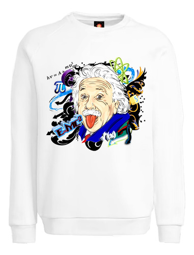 Buzo Estampado Varios Diseños Einstein Fisica Cuantica 