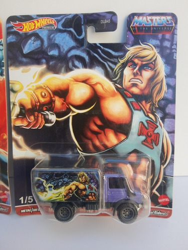 Hotwheels Premium He Man Llantas De Goma (Usado)