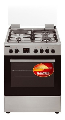 Cocinas James C25 Combinadas Forzador De Aire En Horno 60x60