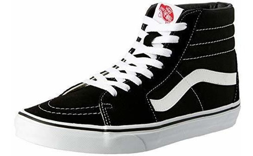 Vans Unisex Sk8-hi Slim Zapatillas De Skate Para Mujer, Negr