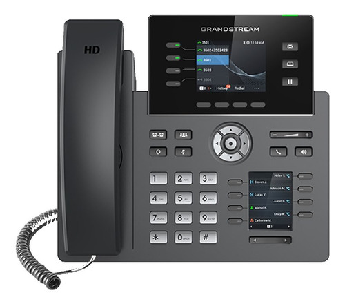 Telefono Ip Grandstream Grp2614 4 Lineas Sip Bluetooth Lcd