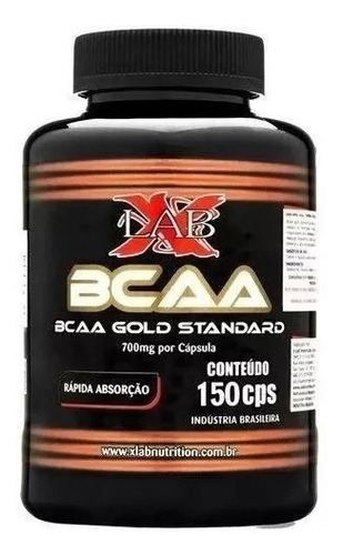 Bcaa Gold Standard (150 Caps) Rápida Absorção - X Lab