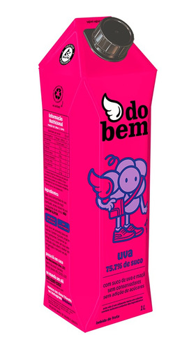 Suco Do Bem Uva 1l - 12 Unidades