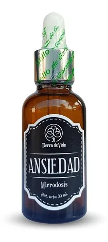 comprar Ansiedad Tratamiento Natural Microdosis Tierra De Vida 30ml