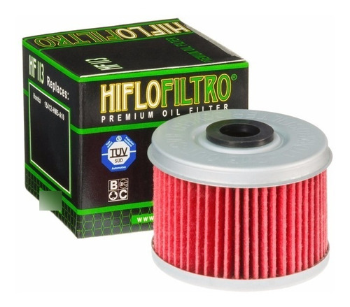 Filtro De Aceite Hiflo Hf 113 Honda Trx 300 400 450 En Fas