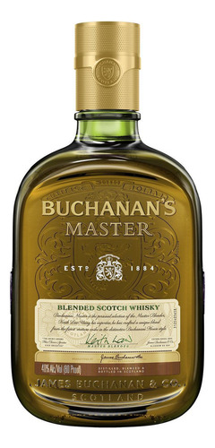 Paquete De 3 Whisky Buchanans Blend Master 750 Ml