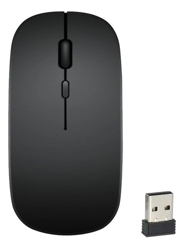 Mouse Inalámbrico 2.4 Ghz 1600dpi Con Receptor Usb Para Pc