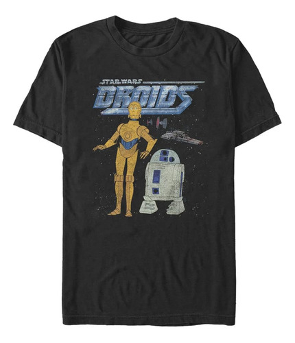Star Wars & Tall R2 And C3po Camiseta De Manga Corta Para Ho
