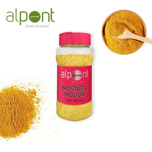 Alpont Mostaza Molida 270 Gramos 2 Piezas