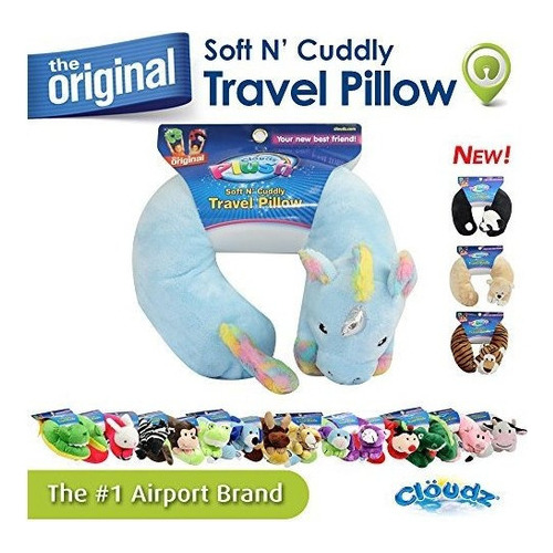 Cloudz Plush Animal Pillows Unicornio