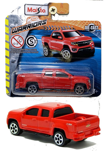 Maisto Hwargento Chevrolet Colorado 2015 - Mst J3839 0