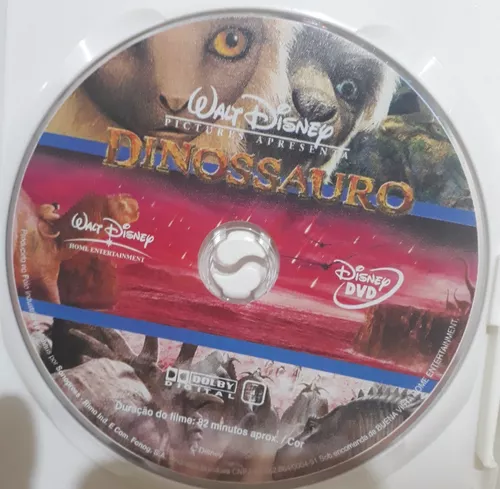 Dvd Dinossauro Walt Disney Desenho Infantil Filme