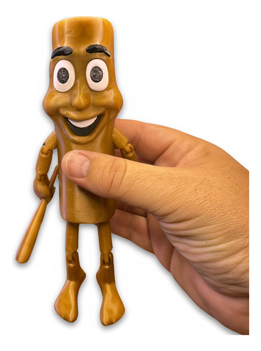 Muñeco Meme Tung Tung Tung Sahur 3d