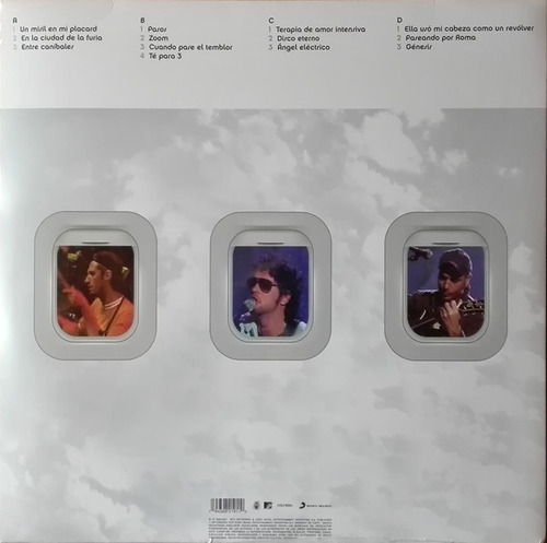 Soda Stereo - Mtv Unplugged (vinilo Doble Oficial Nuevo)