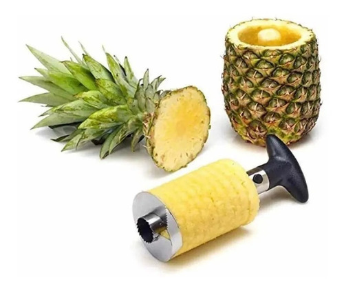 Pelador Rebanador Extractor Fácil Piña Acero Inoxidable