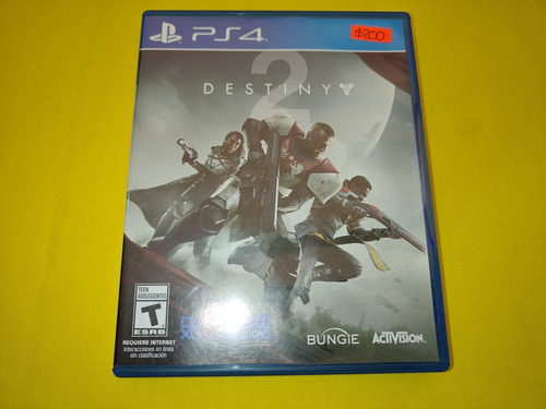 Destiny 2 Para Ps4 Disco En Buen Estado Y Funcionando Al 100