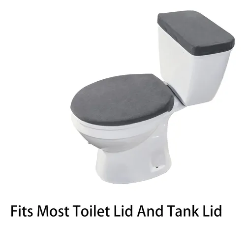 Madeals Memory Foam Baño De Baño Juego De Inodoro 4 Piezas C