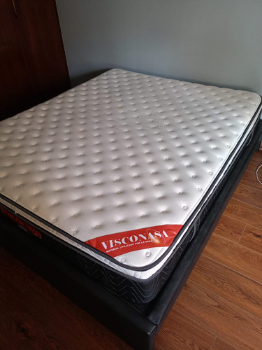 Colchon + Base Cama Pullman Orthopack Euro U - Usado