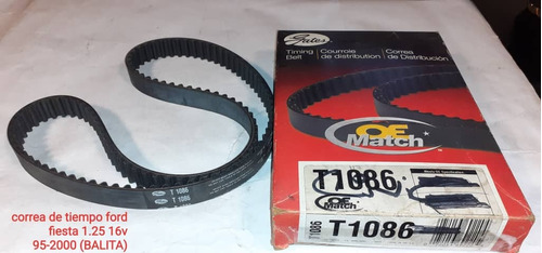 Correa De Tiempo Para Ford Fiesta 1.25 16v 95/2000