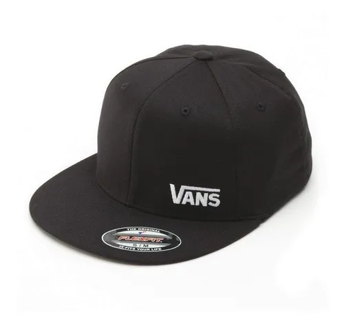 Gorra Vans Negra Hombre Vn000cfkblk Splitz Flexfit Moda