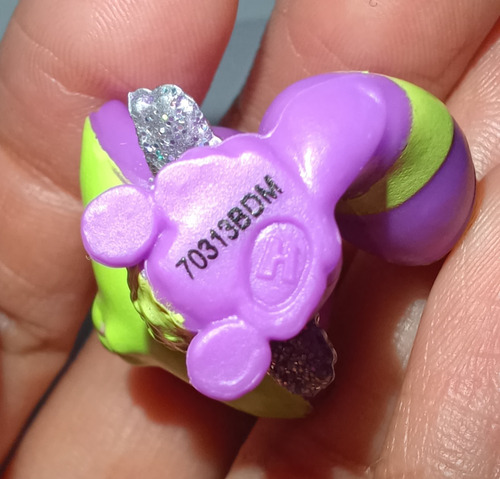 Figura Hatchimals Forest Purple Raspoon Mapache Morado (Usado)