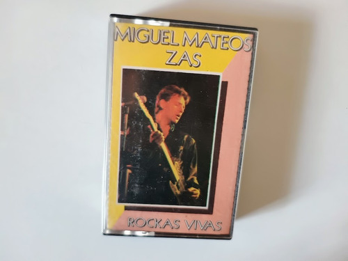 Miguel Mateos Zas Rockas Vivas Cassette Reedicion 1994 Exe Estándar