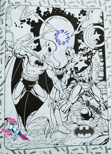 20 Libro Para Colorear Batman + 20 Cajitas Crayones (8) :)
