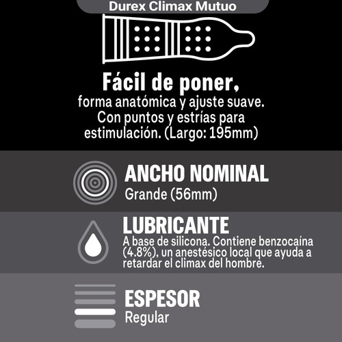 Imagen 2 de 8 de Durex 24 Condones Surtidos Preserv - Unidad a $2326