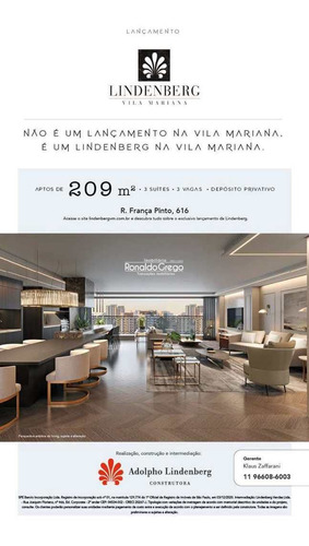 Imagem 20 de 20 de Apartamento Á Venda Com 4 Dorms, Vila Mariana, Sp- R$ 3.7 Mi - V4559