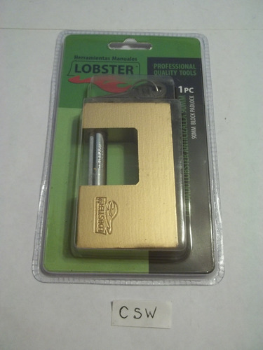 Candado Anticizalla Tipo Cisa 90 Mm Lobster