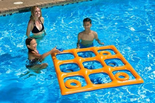 Juego De Dedo Del Pie Tic Tac Flotante Gigante Poolmaster Pa