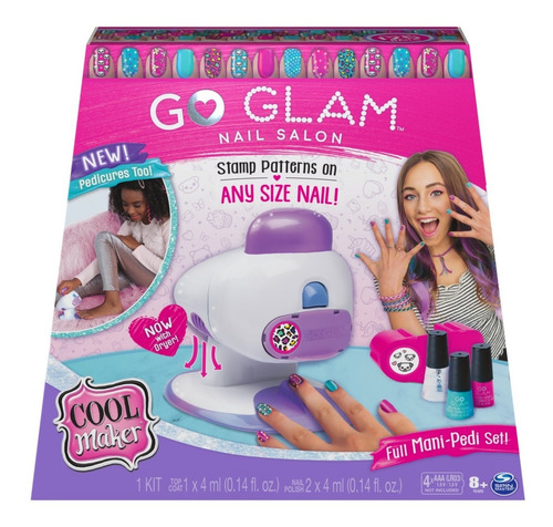 Maquina Para Decorado Uñas Go Glam Nail Stamper Cool