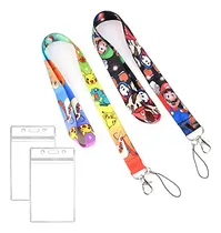 Comprar Cartoon Cute Kids Lanyard With Id Badge Holder (2 Pack)...