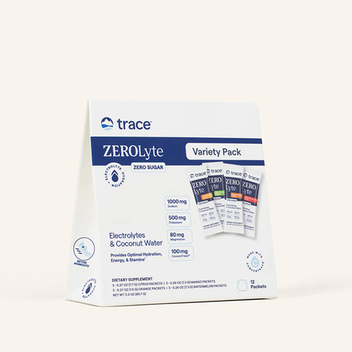 Trace Minerals Tm Sport Zerolyte 12 Sobres Electrolitos Sabor Variado