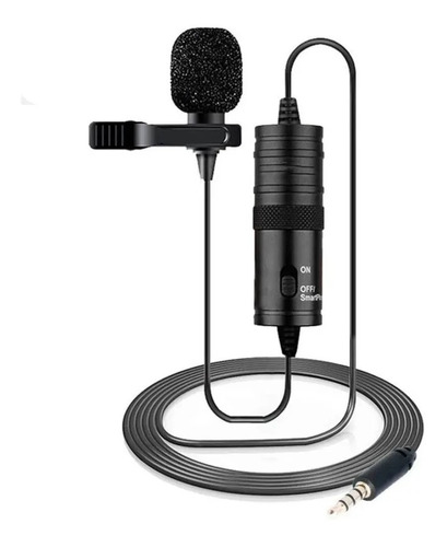 Microfone Lapela Boya  By-m1 Omni Direcional Dslr/smartphone