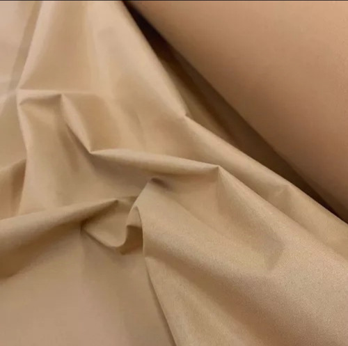 Cortina Blackout Textil Sistema Para Riel 1.90 Alto Ocre / Camel