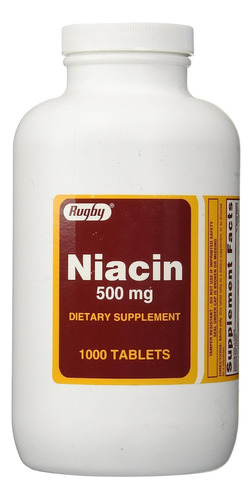 Suplemento Niacina 500 Mg  Tejidos Saludables 