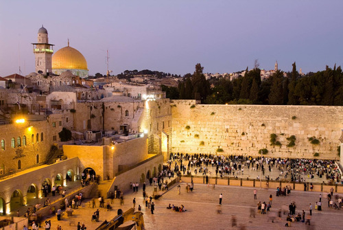 Cuadro 40x60cm Jerusalem Israel Paisaje Turismo Mundo M3