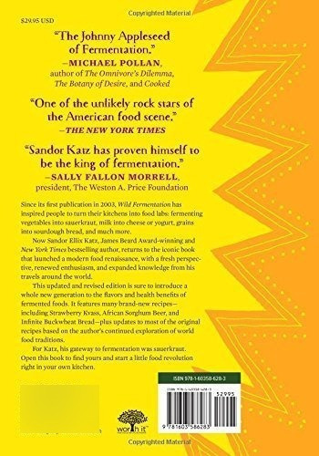 Wild Fermentation 2nd Edition - Sandor Ellix Katz, De Sandor Ellix Katz. Editorial Chelsea Green Publishing En Inglés