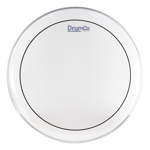 Parche Para Bombo Clear Oil De 20 Dr-20cdpo Drumco Color Agua